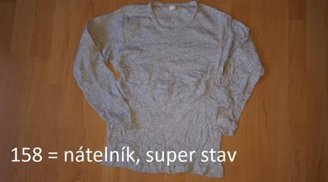 Tričko s dlhým rukávom, 158