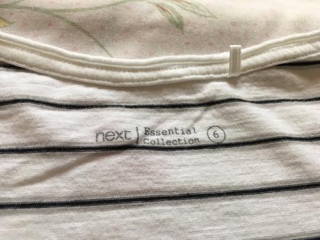 Pásikavé tričko, next,xs