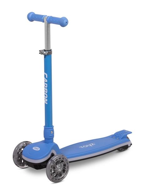 Toyz detská balančná kolobežka carbon so svetelným,