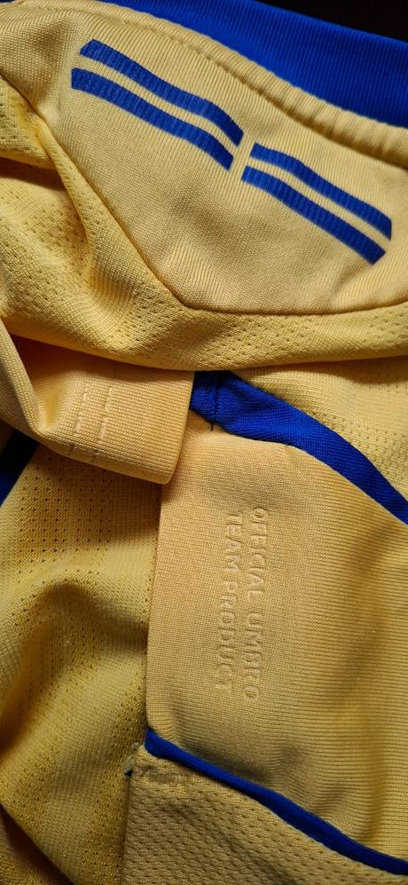 Football shirt by umbro, 158