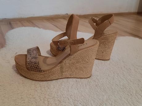 Kožené sandále lasocki top stav, lasocki,38