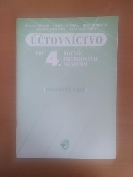 Účtovníctvo pre 4.ročník, 