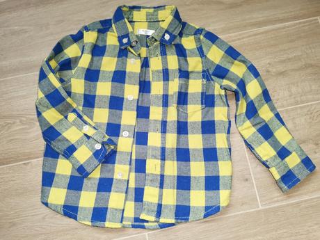 Detská flanelova košeľa, baby,92