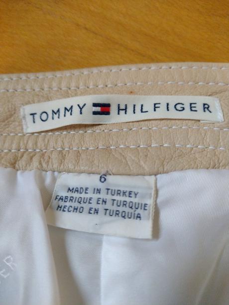 Kožené nohavice., tommy hilfiger,36