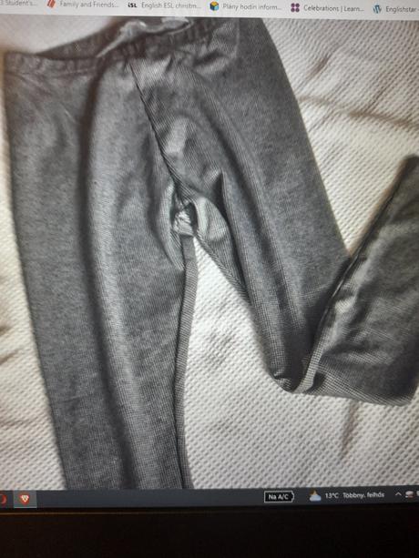 Teplejsie leginove nohavice, s
