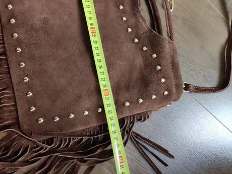 Dámska kožená kabelka genuine leather, 