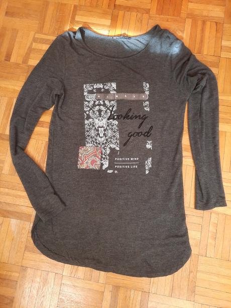 Dámske predĺžené tričko / tunika, glo-story,s