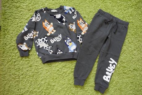 Súprava so psíkom blue, h&m,104