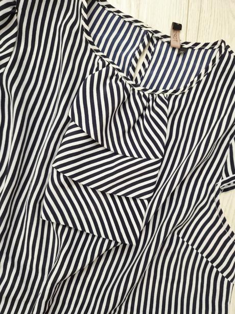 Blúzka s volánom, topshop,l
