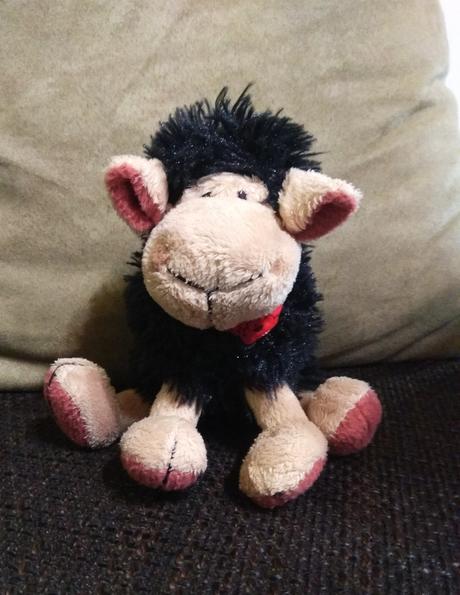 Ovecka cierna so satkou, top stav, 