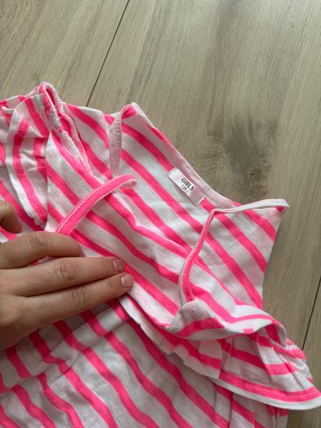 Dievčenske pasikave šaty, pepco,128