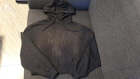 Kratka oversize mikina, bershka,xs