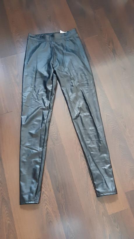 Kožsne nohavice 34, 34