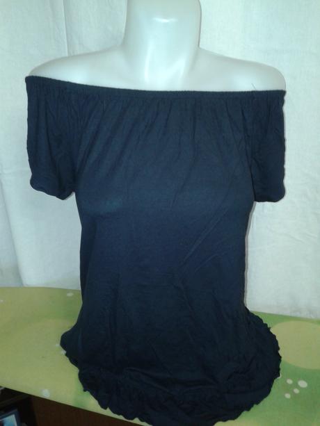 Tmavomodrý elastický top orsay veľ. m, orsay,m