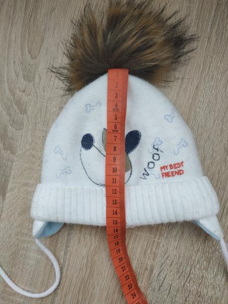 Chlapcenska zimna ciapka, 3-12 mesiacov, <50