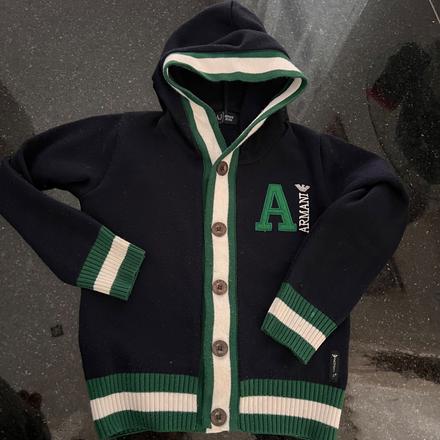 Armani teplý bavlneny svetrik vel.6, armani,116