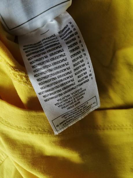 Žlté tričko nike vm, bavlna, nike,m