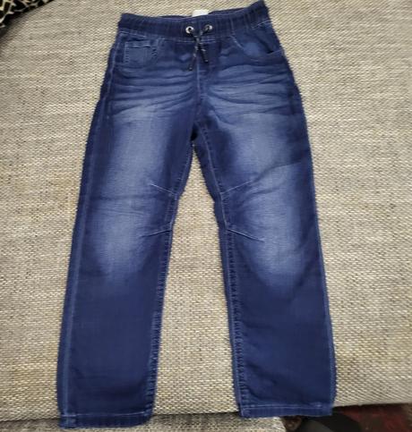 Mäkké džínsy 122/128, f&f,122