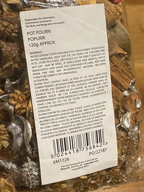 Pot pourri gardenia vianoce - zmes,