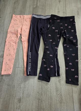 Leginy hrubšie, h&m,140
