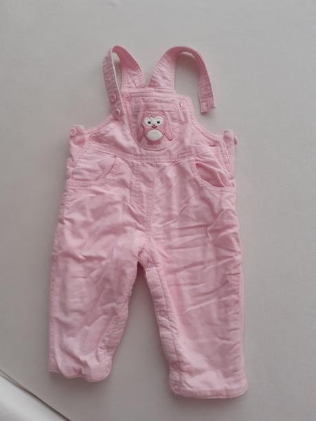 Dievčenské zateplene nohavice, 68