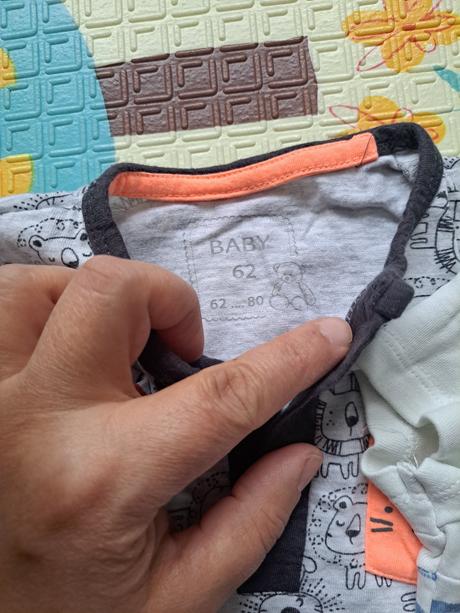 Opalovačky, rozm 62/68/74cm, 3ks, 68