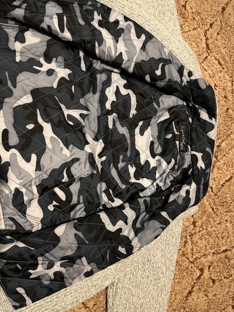 Sivý zateplený svetrík pre 7-8 r., next,122