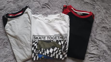 Tričká s dlhym rukávom, zara,164