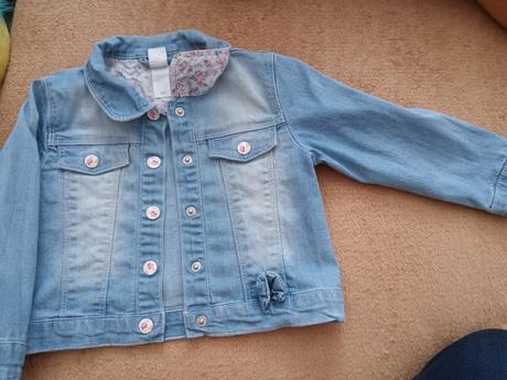 Riflová bunda, baby club,80