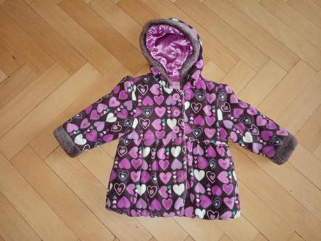 Teply srdieckovy kabatik 74/80, tu,74