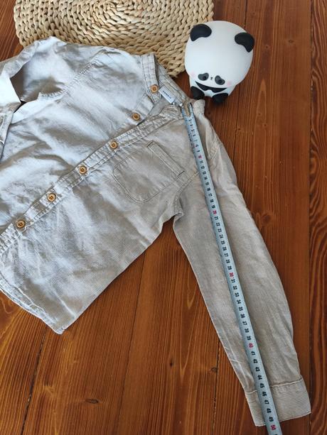 Pásikavá lanová košela name it 110-116, name it,110