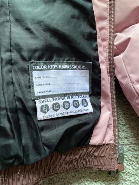 Lyžiarska bunda- color kids, 128