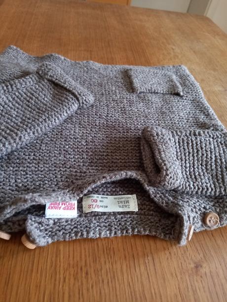 Pletený svetrík zara, zara,68