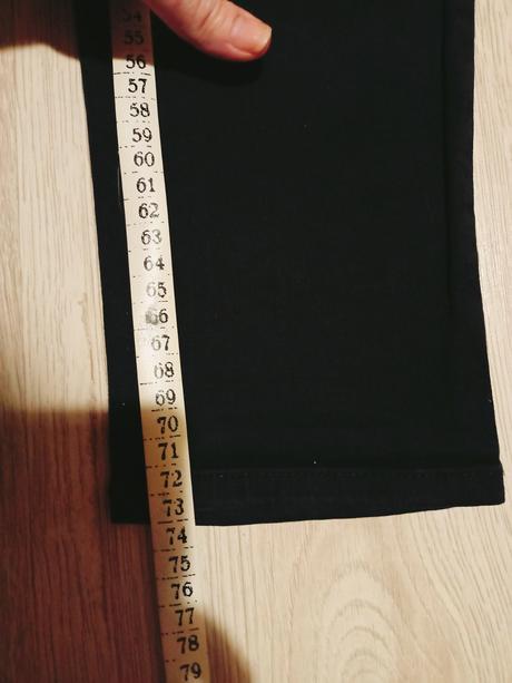 Čierne elastické rifle, marks & spencer,42