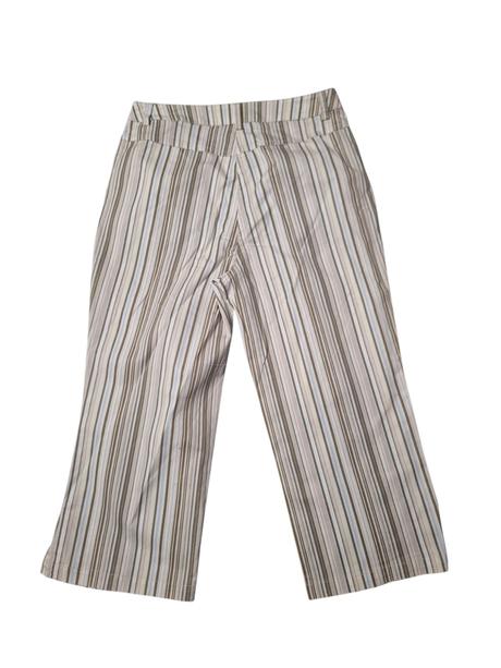 Dámske pásikavé trištvrťáky, 36