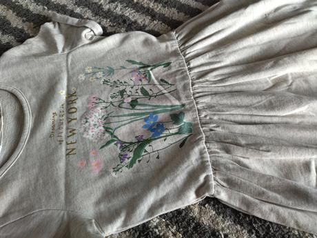 Kvetinkové šaty 122/128, h&m,128