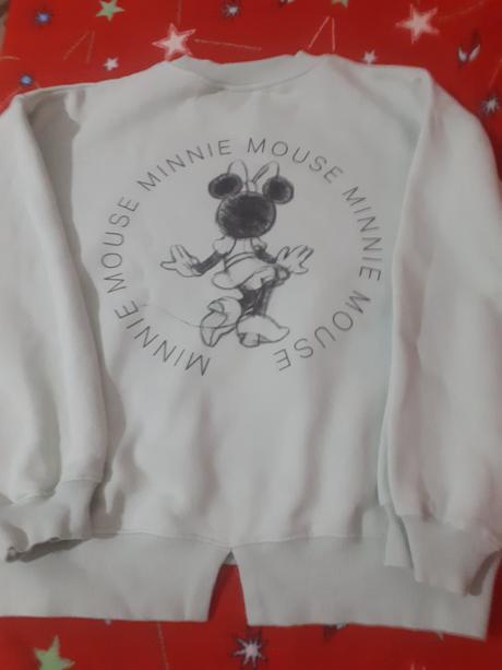 Bledozelená mikina minnie zara, zara,164