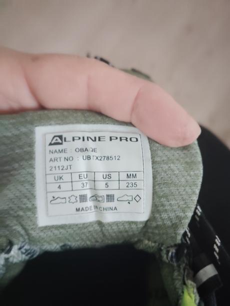 Obuv, alpine pro,37