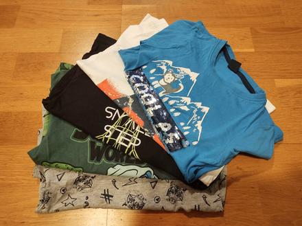 Jesenný / jarný set - tričká, sveter, kabát, 104–116