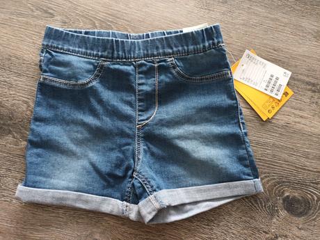 Riflove šortky, h&m,116