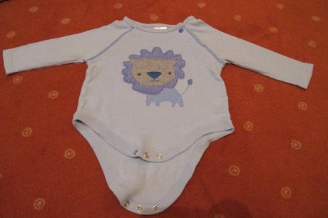 Body s dlhým rukávom 3-6 mes., f&f,68