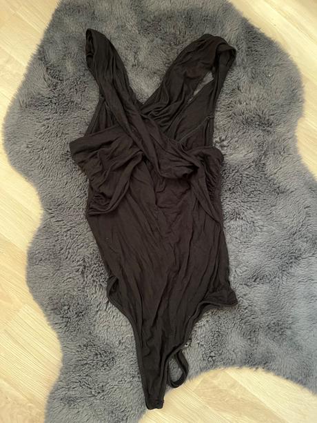 Missguided cierne damske body, s