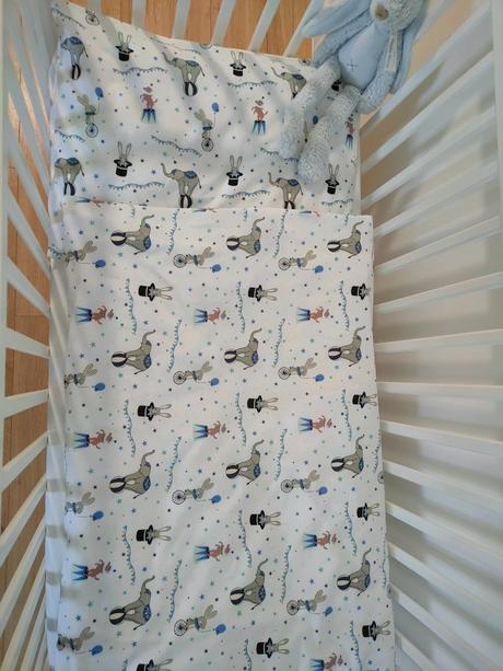 Posteľné návliečky prádlo do postielky, tchibo, šírka (cm): 90,dĺžka (cm): 130