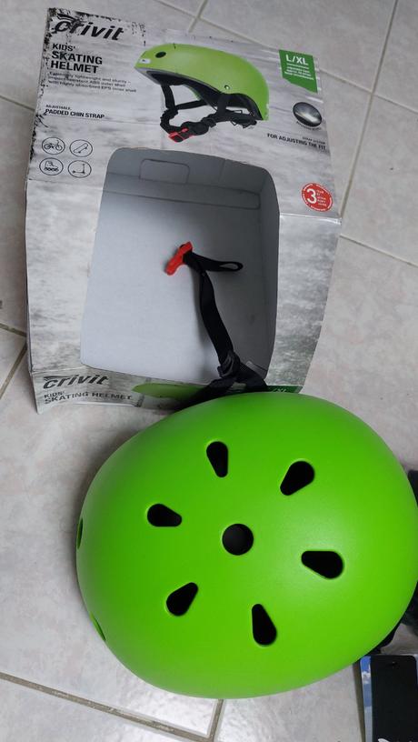 Brilba na bicykel, korčule, xl