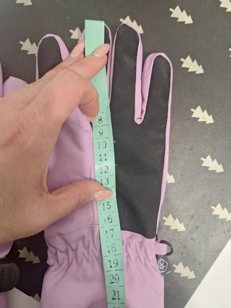 Lyziarske rukavice pre dievca 4kids, kids,158