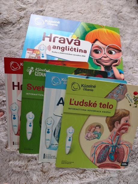 Kúzelné čítanie angličtina plus 3 knihy, 