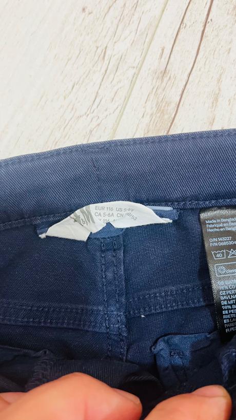 Kraťasy 110/116, h&m,116