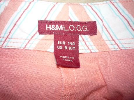 3/4 gature, h&m,140