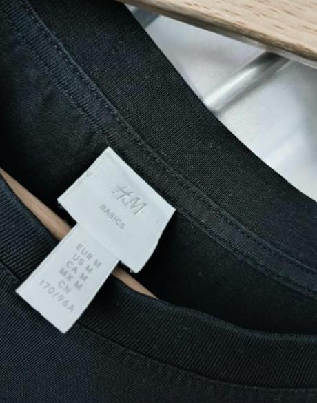 H&m bavlnené tričkové šaty m-l, h&m,l