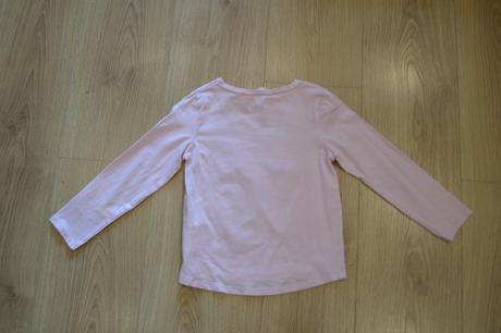 Tričko s dlhými rukávmi minnie, h&m,110